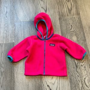 Patagonia Pink Fleece 3-6M